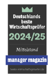 Deutschlands beste Wirtschaftsprüfer 2024/25 - 4 Sterne